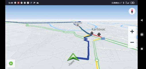 here we go navigacijska aplikacija