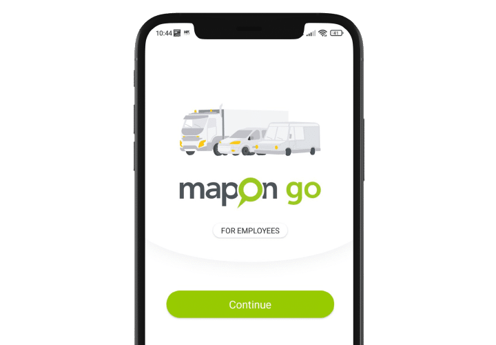 Mapon GO aplikacija za vozače