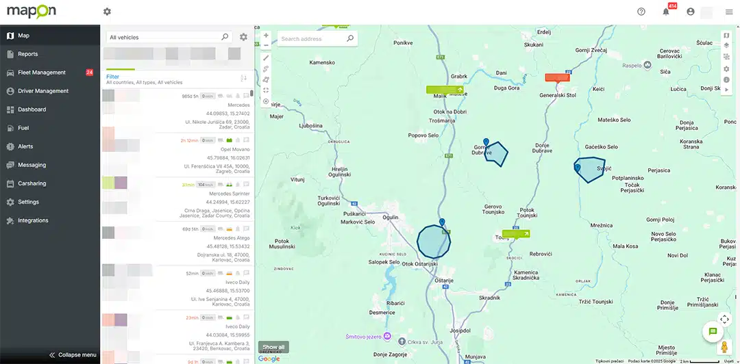 gps praćenje za građevinu i nadzor svih gradilišta