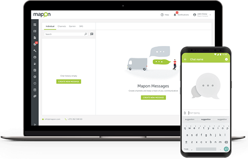 mapon komunikacija i navigacija