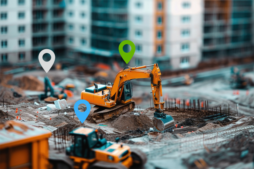 gps praćenje za građevinu i kontrola građevinske opreme