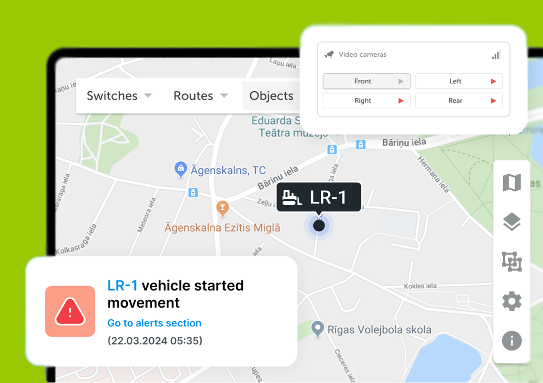 gps praćenje za poljoprivredu za praćenje kretanja i aktivnosti strojeva